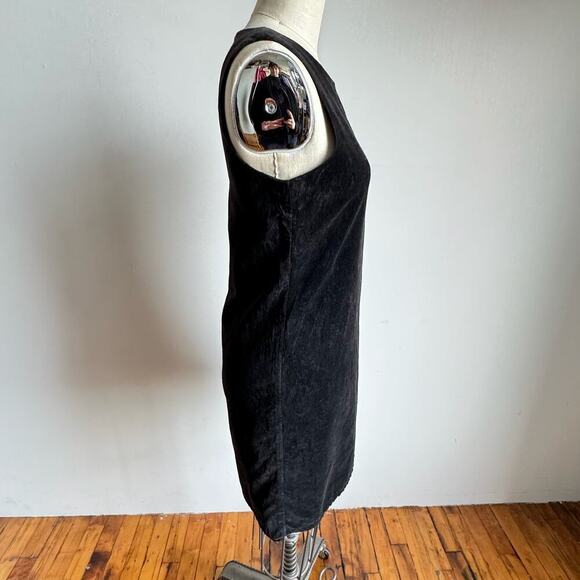 REFORMATION Vintage Rework Cotton Velvet Mini lbd Dress - Picture 2 of 9